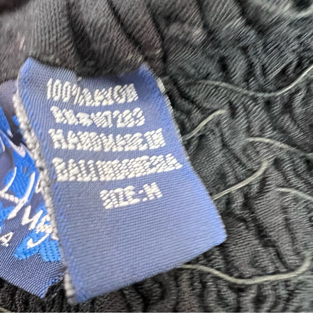 Hugs and kisses dress smocked Hawaii Chic Black and White Floral Maxi flowy - Picture 11 of 12